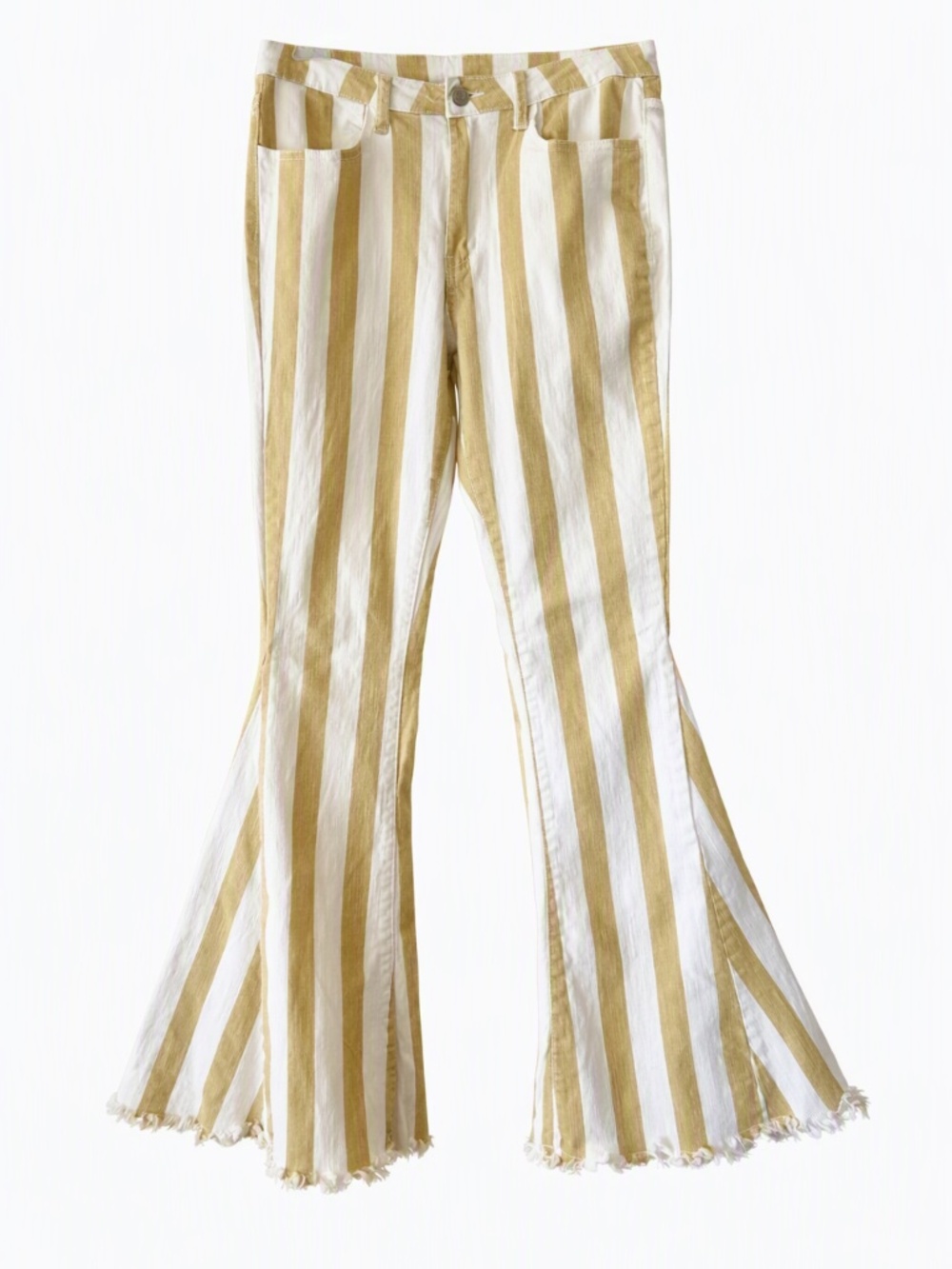 Striped Bell Bottoms Saints & Hearts Flare Pants